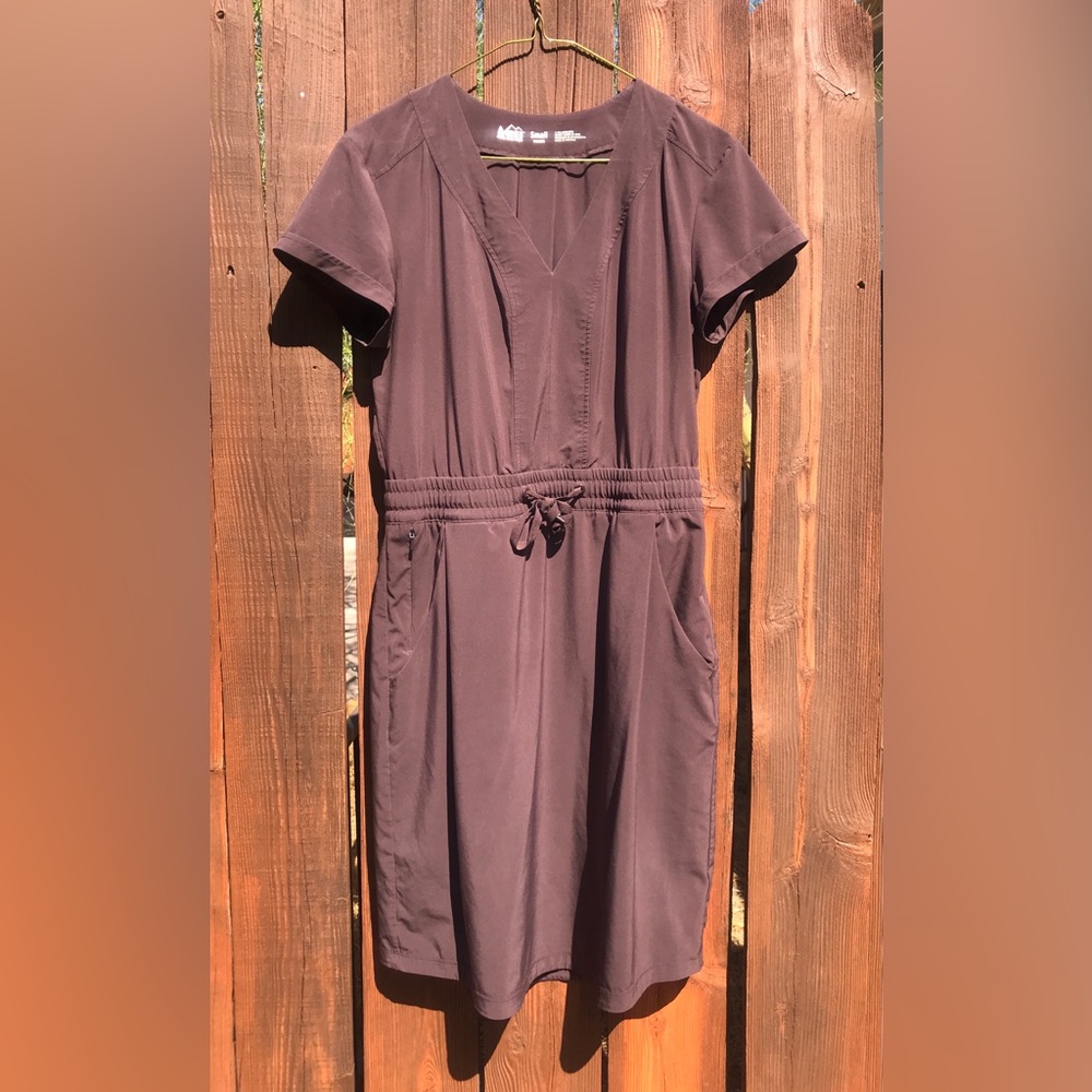 REI Coop Brown Aoraki Travel Dress | Size S | Pockets!